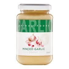 Spiral Foods Minced Garlic 210g