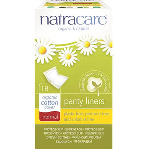 Natracare Cotton Panty Liners Normal 18s