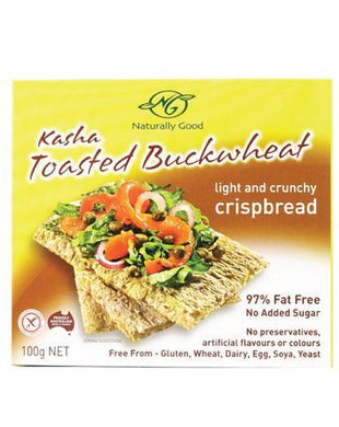 Naturally Good Kasha Toasted Buckwheat Crispbread 100g