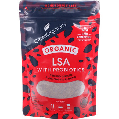 Organic LSA with Probiotics (Ground Linseed Sunflower & Almond)