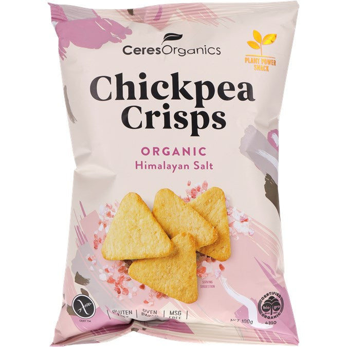 Ceres Chickpea Crisps - Himalayan Salt 100g