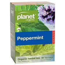 Planet Organic Peppermint Tea - 25 Bags