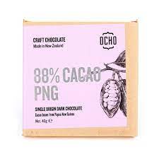 Ocho 88% Cacao PNG Chocolate 40g