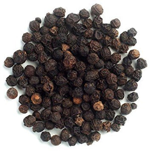 Whole Black Peppercorns 100g- Organic Pre Packed