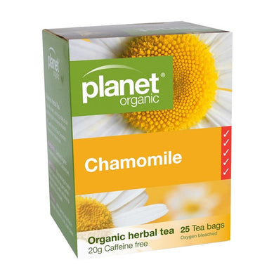 Planet Organic Chamomile Tea - 25 Bags
