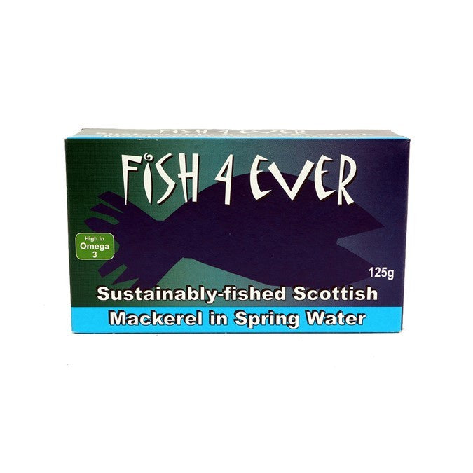 Fish 4 Ever Scottish Mackeral 125g