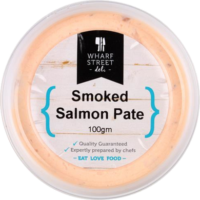 Wharf Street Smoked Salmon Pate 100g