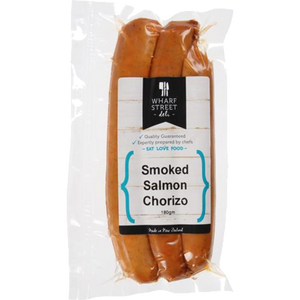 Wharf Street Deli Smoked Salmon Chorizo 180g