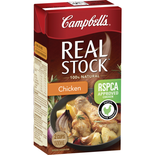 Campbells Real Chicken Stock 500ml