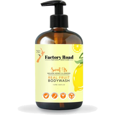 Factory Road Sweet As Body Wash - Lemon 1L