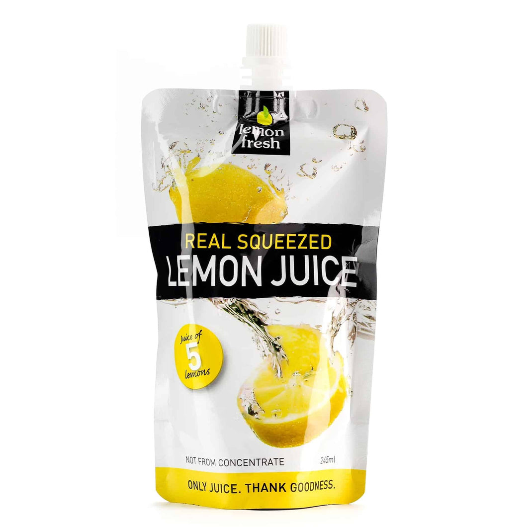 Lemon Fresh Real Squeezed Lemon Juice 245ml