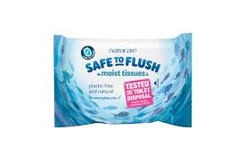 Natracare Safe To Flush Moist Tissues 30's