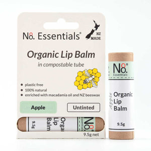 No 8 Essentials Organic Lip Balm 9.5g - Apple