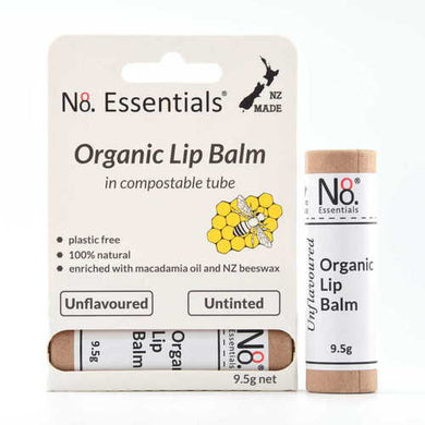 No.8 Organic Lip Balm Unflavoured & Untinted 9.5g