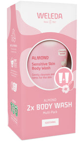Weleda 2x Body Wash - Almond
