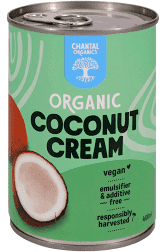 Chantal Organic Coconut Cream 400ml